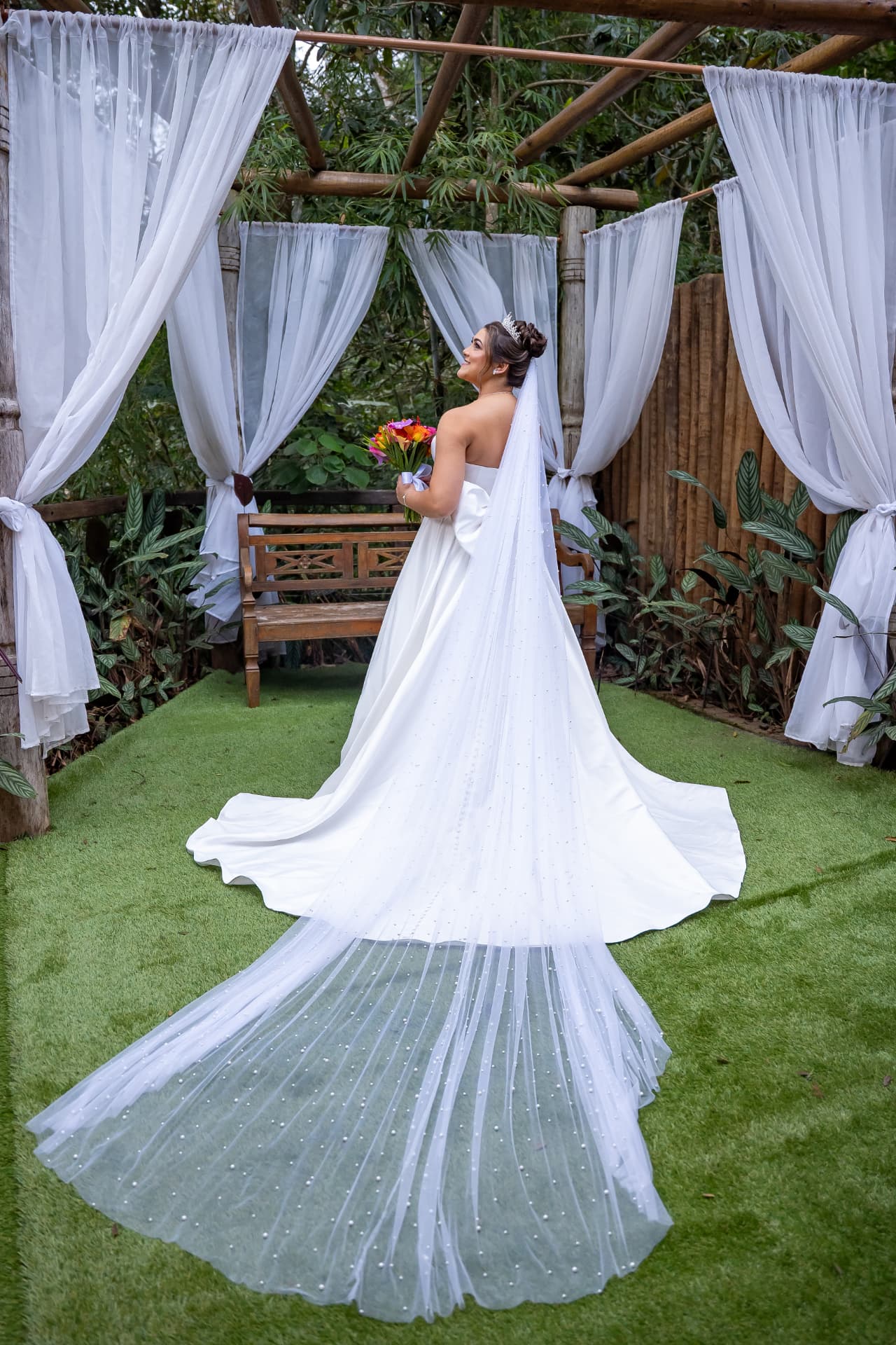 Noiva no Jardim